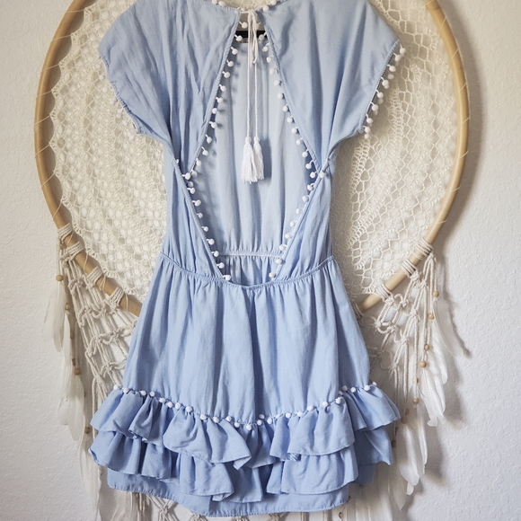 NWOT Peixoto Nissi Pom-Pom Dress Swim Cover-Up - Picture 9 of 14